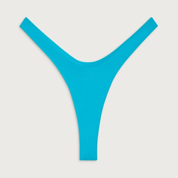 Frankies Bikinis FULL MOON MICRO Bikini Bottom - Morning Blue - Picture 6 of 6